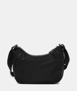 Outlet Mandarina Duck HUNTER Medium Expandable Crossbody Bag Black