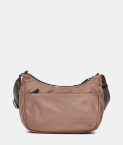 New Mandarina Duck HUNTER Medium Expandable Crossbody Bag Beaver