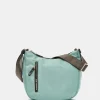 Fashion Mandarina Duck HUNTER Medium Hobo Bag IcebergGreen