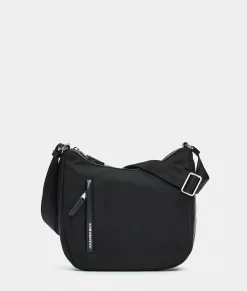 Hot Mandarina Duck HUNTER Medium Hobo Bag Black