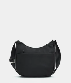 Hot Mandarina Duck HUNTER Medium Hobo Bag Black