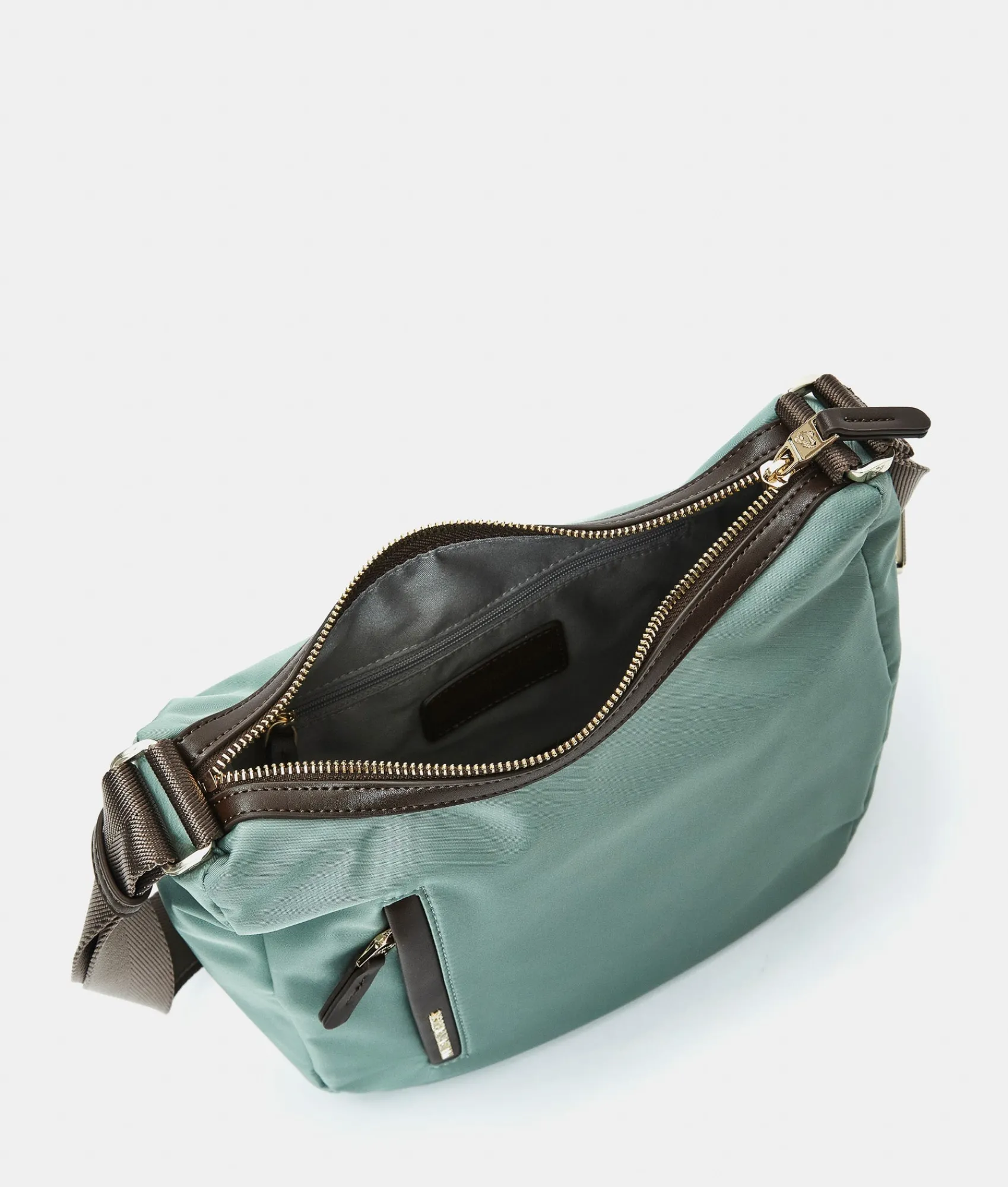 Fashion Mandarina Duck HUNTER Medium Hobo Bag IcebergGreen