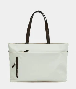 Fashion Mandarina Duck HUNTER Shopper Bag | 15" Laptop WhitecapGrey