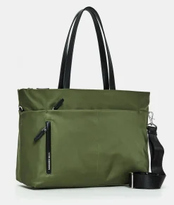 Hot Mandarina Duck HUNTER Shopper Bag | 15" Laptop MilitaryGreen
