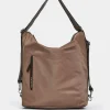 Outlet Mandarina Duck HUNTER Shoulder Bag Beaver