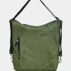 Discount Mandarina Duck HUNTER Shoulder Bag MilitaryGreen
