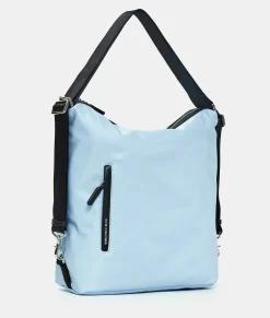 Fashion Mandarina Duck HUNTER Shoulder Bag Skyway&Black