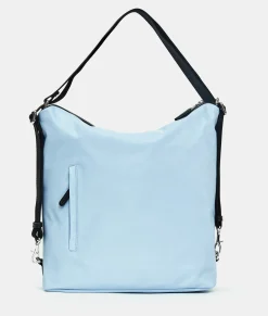 Fashion Mandarina Duck HUNTER Shoulder Bag Skyway&Black