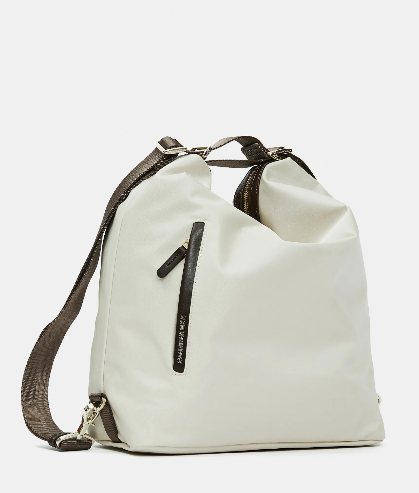Clearance Mandarina Duck HUNTER Shoulder Bag WhitecapGrey
