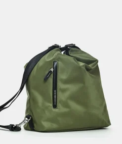 Discount Mandarina Duck HUNTER Shoulder Bag MilitaryGreen