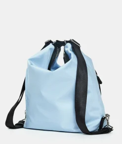 Fashion Mandarina Duck HUNTER Shoulder Bag Skyway&Black