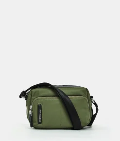 Discount Mandarina Duck HUNTER Small Crossbody Bag MilitaryGreen