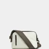 Clearance Mandarina Duck HUNTER Small Crossbody Bag WhitecapGrey