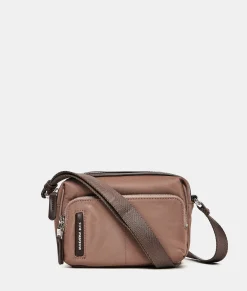 Outlet Mandarina Duck HUNTER Small Crossbody Bag Beaver