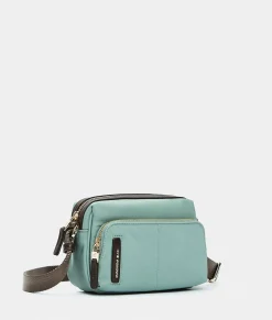 Online Mandarina Duck HUNTER Small Crossbody Bag IcebergGreen
