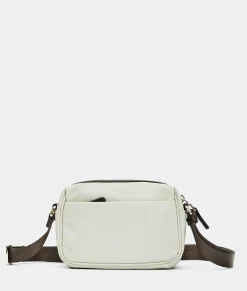 Outlet Mandarina Duck HUNTER Small Crossbody Bag WhitecapGrey