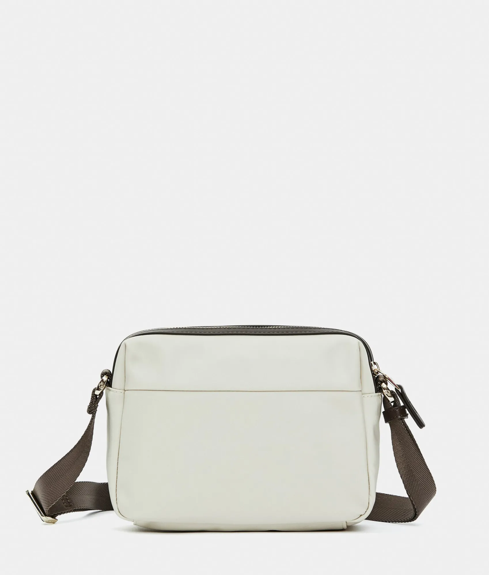 Fashion Mandarina Duck HUNTER Small Crossbody Bag WhitecapGrey