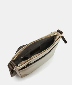 Clearance Mandarina Duck HUNTER Small Crossbody Bag WhitecapGrey