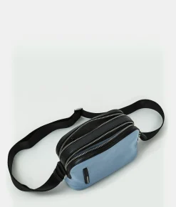 Fashion Mandarina Duck HUNTER Small Crossbody Bag Skyway&Black