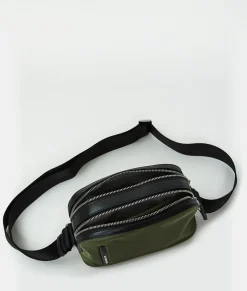 Discount Mandarina Duck HUNTER Small Crossbody Bag MilitaryGreen