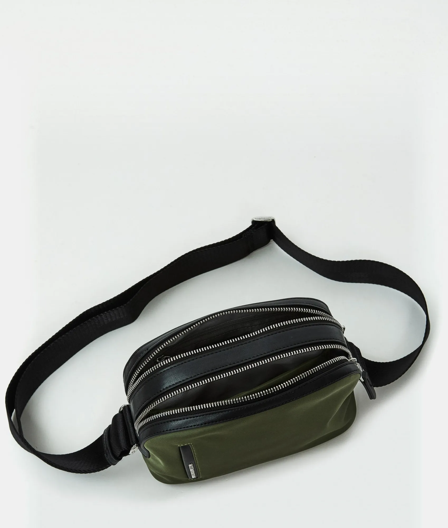 Discount Mandarina Duck HUNTER Small Crossbody Bag MilitaryGreen