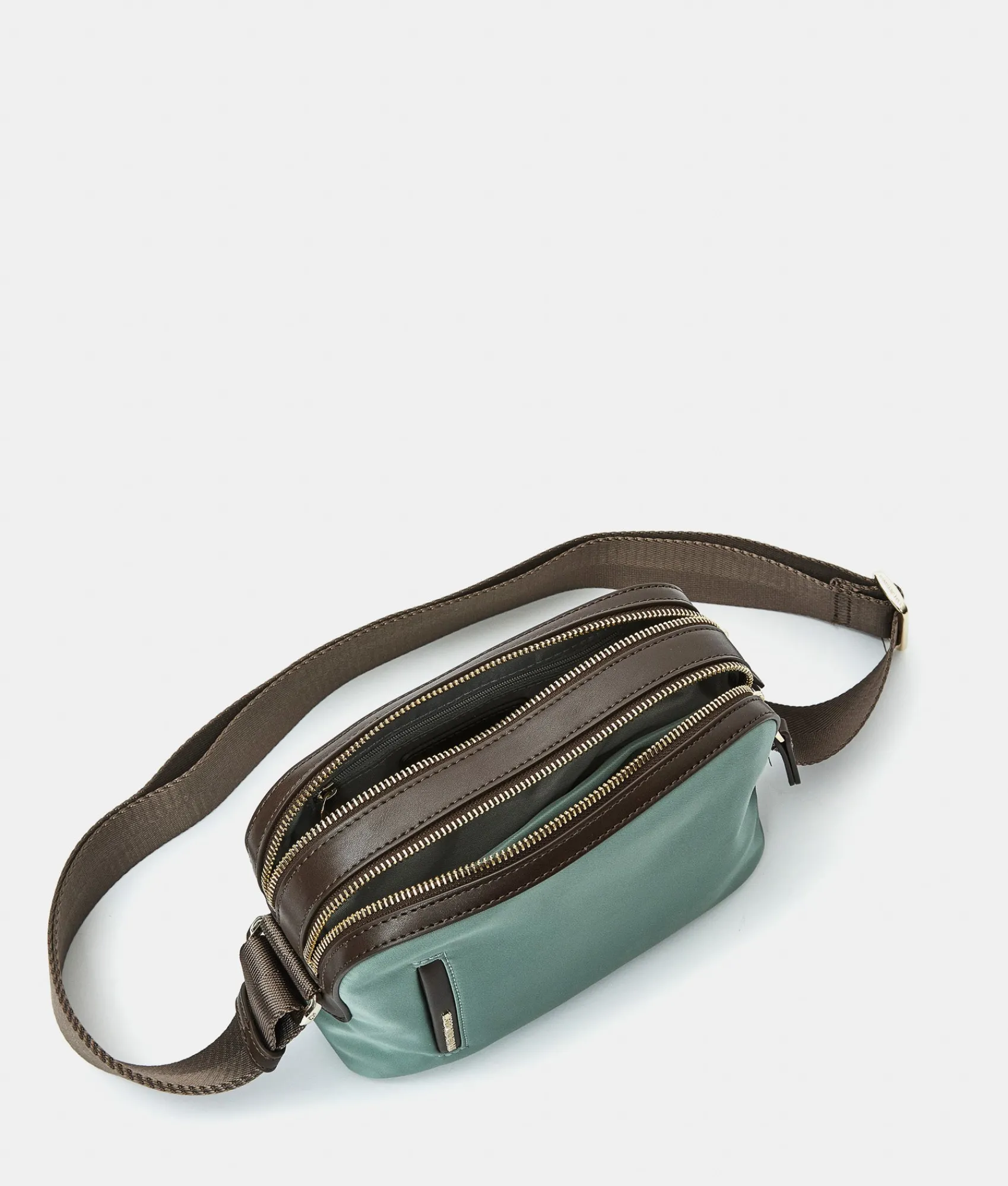 Best Mandarina Duck HUNTER Small Crossbody Bag IcebergGreen