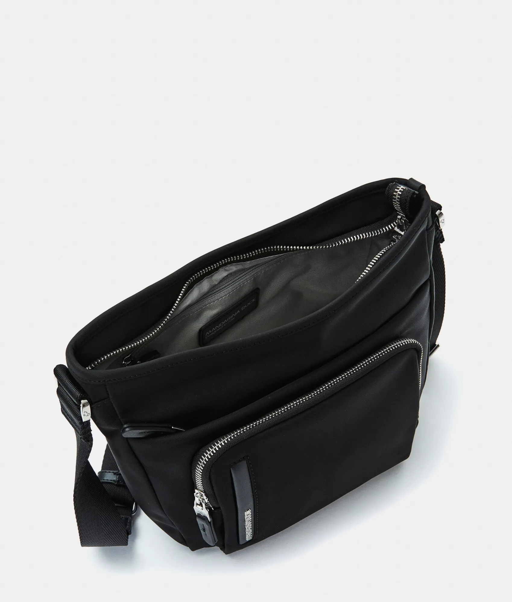 Discount Mandarina Duck HUNTER Small Crossbody Bag Black