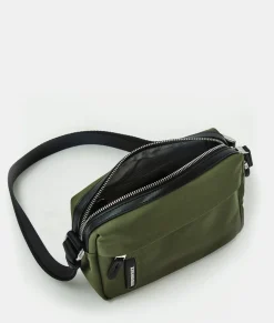 Best Mandarina Duck HUNTER Small Crossbody Bag MilitaryGreen
