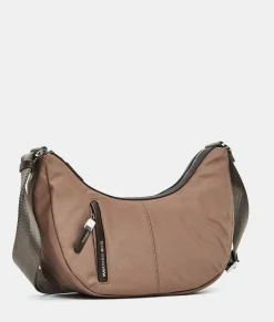 Online Mandarina Duck HUNTER Small Hobo Bag Beaver