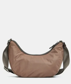 Online Mandarina Duck HUNTER Small Hobo Bag Beaver