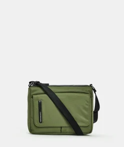 Discount Mandarina Duck HUNTER Small Messanger MilitaryGreen