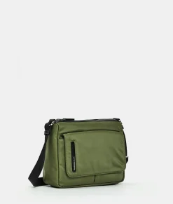Discount Mandarina Duck HUNTER Small Messanger MilitaryGreen