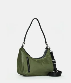 Clearance Mandarina Duck HUNTER Small Shoulder Bag MilitaryGreen