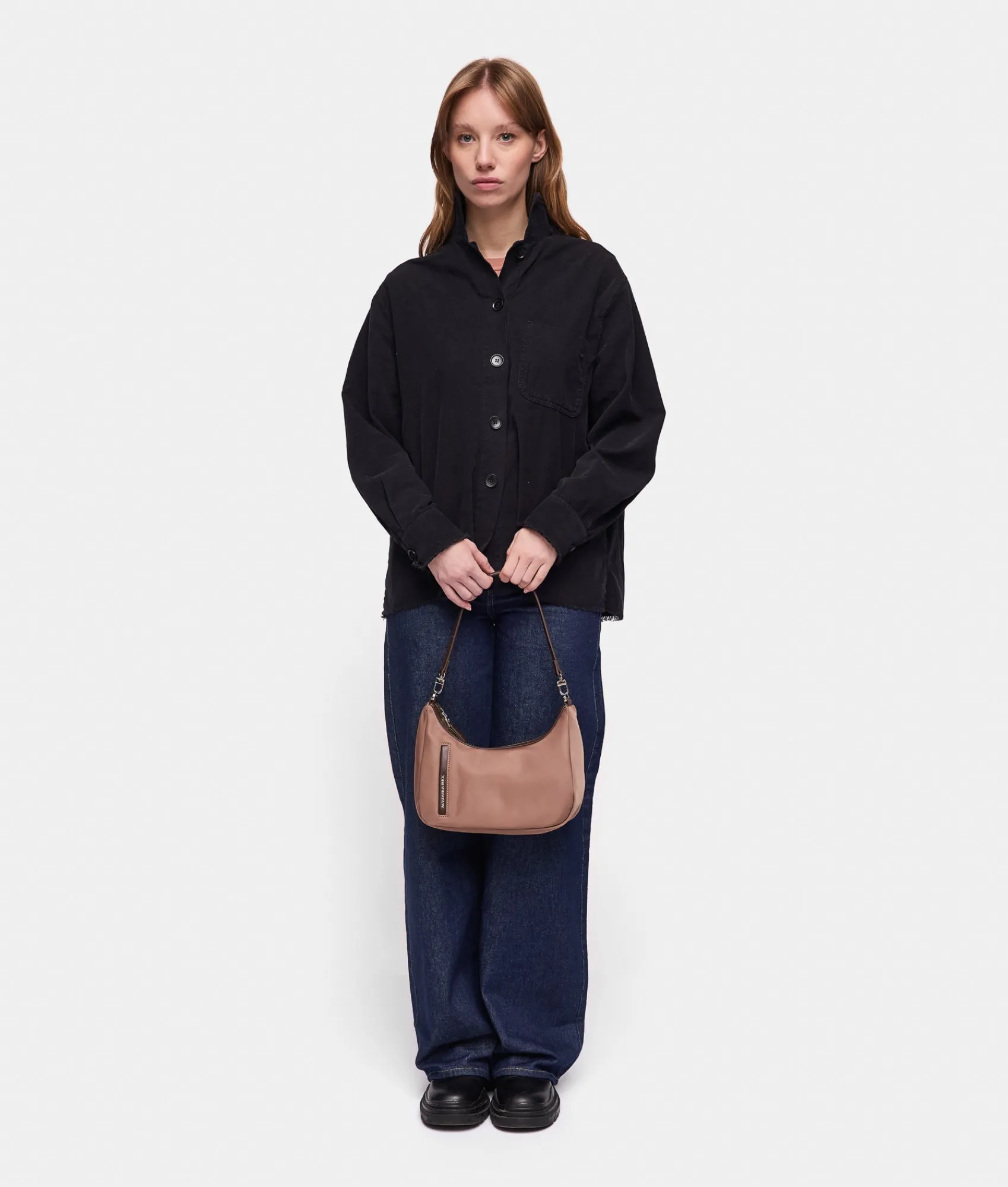 New Mandarina Duck HUNTER Small Shoulder Bag Beaver
