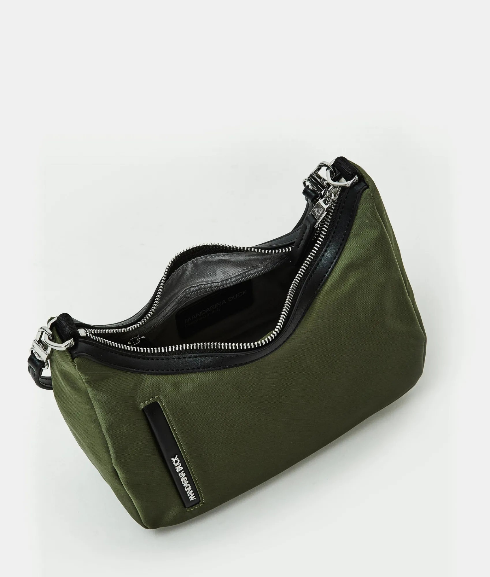 Clearance Mandarina Duck HUNTER Small Shoulder Bag MilitaryGreen
