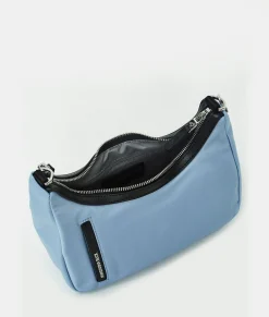 Outlet Mandarina Duck HUNTER Small Shoulder Bag Skyway&Black