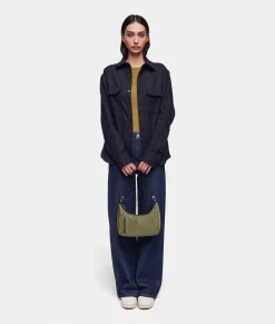 Clearance Mandarina Duck HUNTER Small Shoulder Bag MilitaryGreen