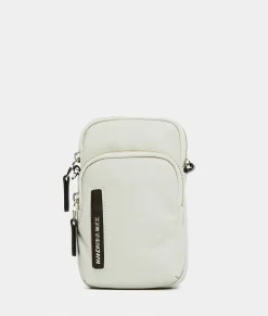 Outlet Mandarina Duck HUNTER Smartphone Case With Shoulder Strap WhitecapGrey