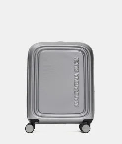 Sale Mandarina Duck LOGODUCK Cabin Trolley (4 Wheels) | cm 55X40X20 Silver