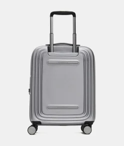 Sale Mandarina Duck LOGODUCK Cabin Trolley (4 Wheels) | cm 55X40X20 Silver