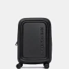 Online Mandarina Duck LOGODUCK+ Expandable Cabin Hard Trolley (4 wheels) | cm 55 x 35 x 23/26 cm Black
