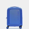 Clearance Mandarina Duck LOGODUCK+ Expandable Cabin Hard Trolley (4 Wheels) | cm 55X40X20/23 ElectricBlue