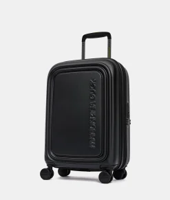 Online Mandarina Duck LOGODUCK+ Expandable Cabin Hard Trolley (4 wheels) | cm 55 x 35 x 23/26 cm Black
