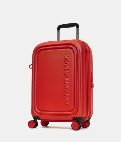 Discount Mandarina Duck LOGODUCK+ Expandable Cabin Hard Trolley (4 wheels) | cm 55 x 35 x 23/26 cm CherryTomato