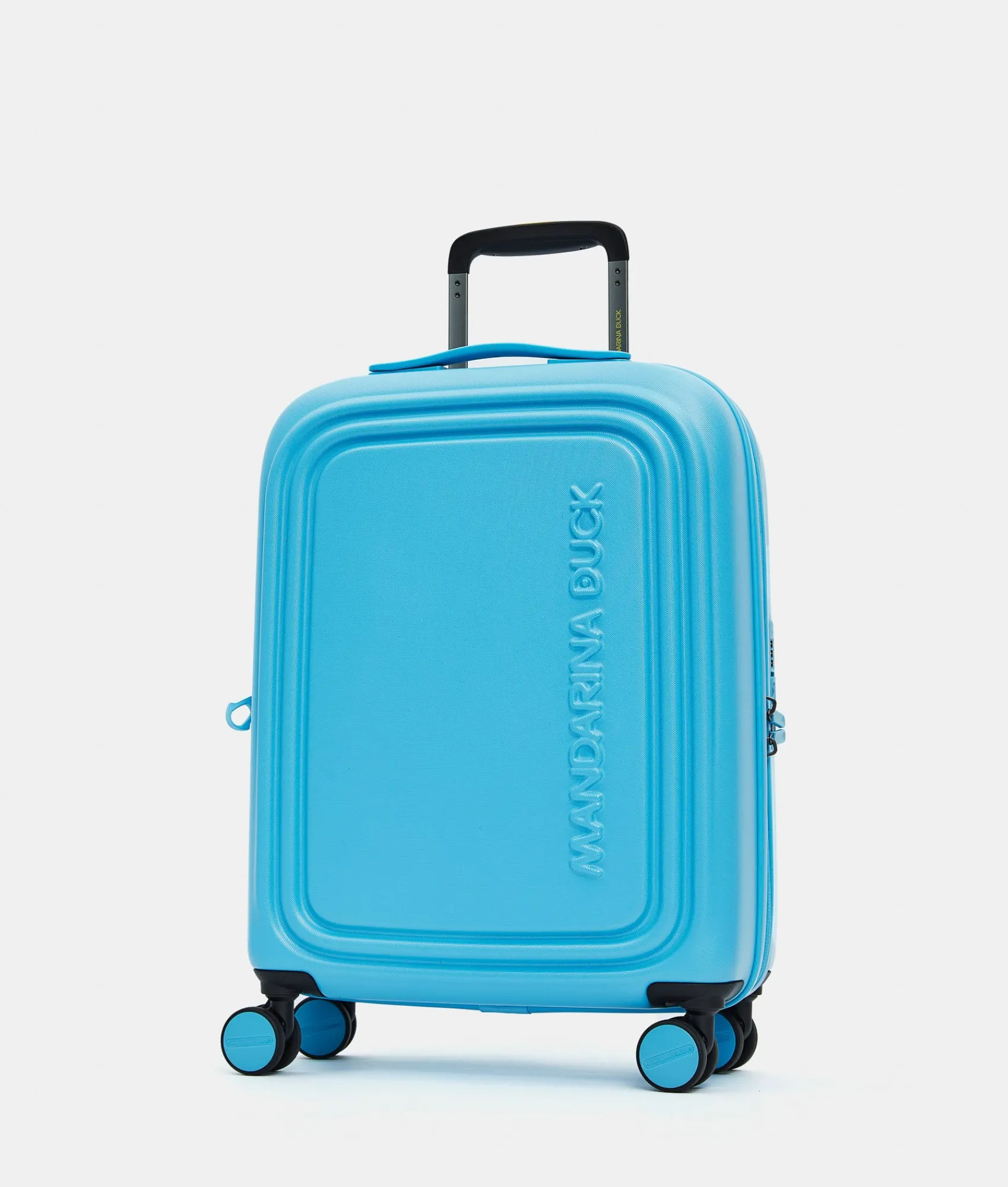Hot Mandarina Duck LOGODUCK+ Expandable Cabin Hard Trolley (4 Wheels) | cm 55X40X20/23 Aquarius