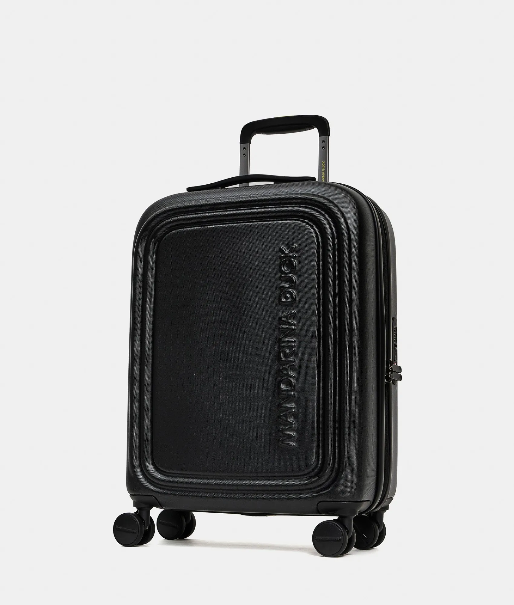 Discount Mandarina Duck LOGODUCK+ Expandable Cabin Hard Trolley (4 Wheels) | cm 55X40X20/23 Black