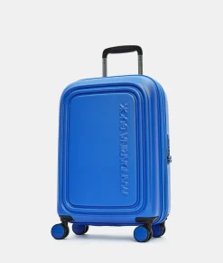 Hot Mandarina Duck LOGODUCK+ Expandable Cabin Hard Trolley (4 wheels) | cm 55 x 35 x 23/26 cm ElectricBlue