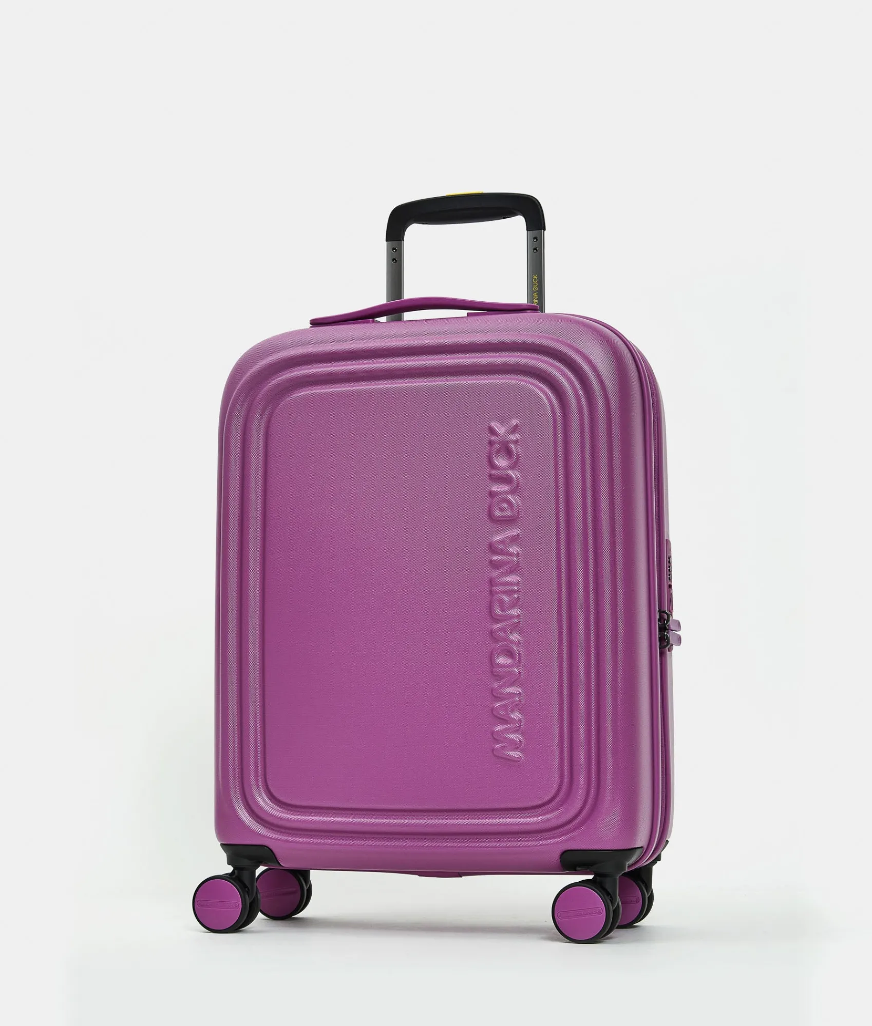 Clearance Mandarina Duck LOGODUCK+ Expandable Cabin Hard Trolley (4 Wheels) | cm 55X40X20/23 Orchid