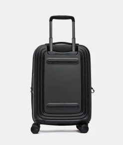 Online Mandarina Duck LOGODUCK+ Expandable Cabin Hard Trolley (4 wheels) | cm 55 x 35 x 23/26 cm Black