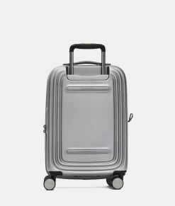 Online Mandarina Duck LOGODUCK+ Expandable Cabin Hard Trolley (4 wheels) | cm 55 x 35 x 23/26 cm Silver